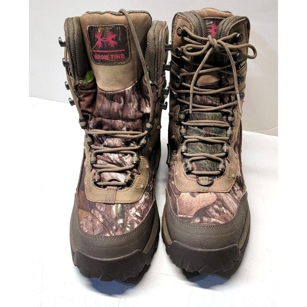 NWT Under Armour Brow Tine Hunting Boots 400g Primaloft Gore-Tex Womens 6 Camo